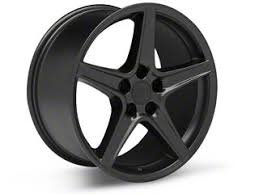 Sean John Matte Black Designer Wheels