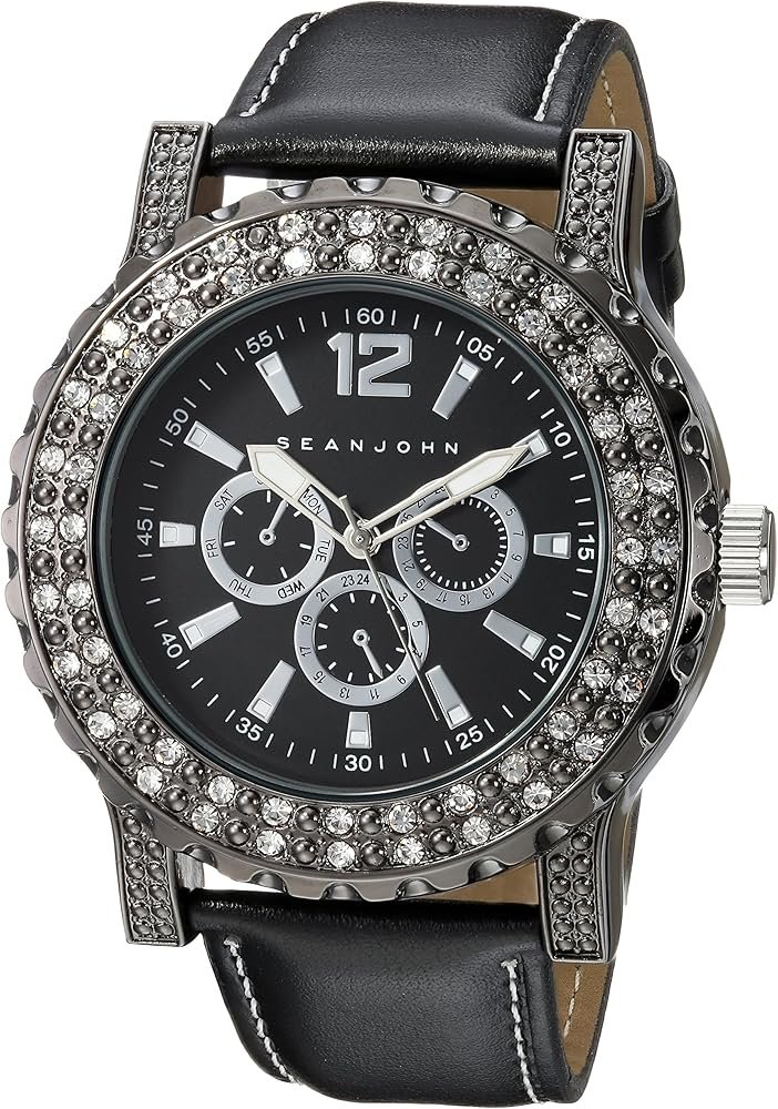Sean John Urban Classic Leather Watch
